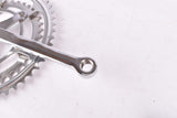NOS three arm cottered chromed steel crank set with 52/40 teeth in 170mm