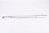 chrome/silver Silca Impero bike pump in 440-470mm from the 1970s - 80s