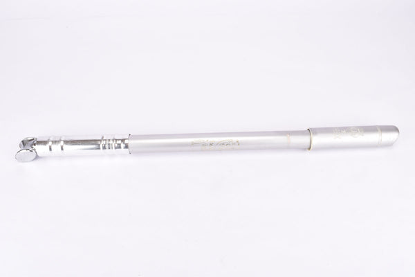 chrome/silver Silca Impero bike pump in 440-470mm from the 1970s - 80s
