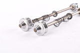 Campagnolo pre CPSC quick release set Nuovo Tipo #1310 and #1311 front and rear Skewer from the 1960s - 70s