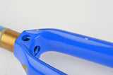 1" Aluminium Panto Faggin fork in blue/yellow from the 1990s