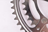 NOS three arm cottered chromed steel crank set with 52/40 teeth in 170mm