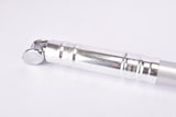 chrome/silver Silca Impero bike pump in 440-470mm from the 1970s - 80s