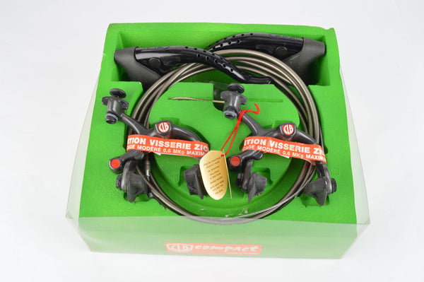 NOS/NIB black CLB Brake Set, Compact Brake Calipers and Super aero Brake Levers, from the 1980s