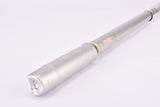 chrome/silver Silca Impero bike pump in 440-470mm from the 1970s - 80s
