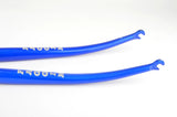 NEW 1" Faggin steel fork in blue/silver from the 1980s NOS