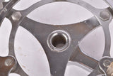 NOS three arm cottered chromed steel crank set with 52/40 teeth in 170mm