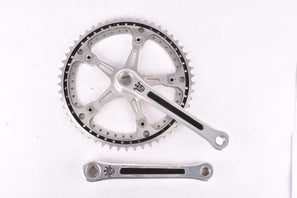 Sugino Mighty Crankset with drilled chainrings, 48/53 teeth and 171mm length from 1976