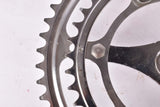 NOS three arm cottered chromed steel crank set with 52/40 teeth in 170mm