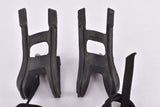 NOS #MT-14-L/R ATB / MTB black plastic toe clip set in size L