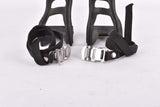 NOS #MT-14-L/R ATB / MTB black plastic toe clip set in size L