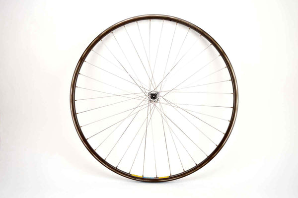front Wheel with Mavic Open 4 CD clincher rim and Shimano Dura-Ace hub #7400 from the 1990s