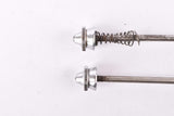 Campagnolo pre CPSC quick release set Nuovo Tipo #1310 and #1311 front and rear Skewer from the 1960s - 70s