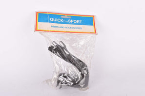 NOS Quick-Sport #090-732 ATB / MTB black plastic toe clip set from the 1990s