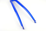 NEW 1" Faggin steel fork in blue/silver from the 1980s NOS