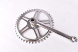 NOS ATB cottered chromed single speed steel crank set with 44 teeth in 170mm from the 1950s - 1960s