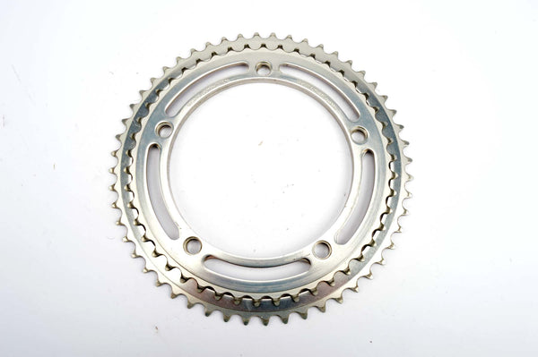 Sugino Mighty Competition chainrings in 46/52 teeth and 144 BCD from the 1980s