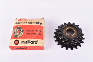 NOS/NIB Atom (Maillard) Normandy 5-speed Freewheel with 14-20 teeth and english thread (BSA) from the 1970s / 1980s
