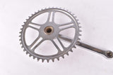 NOS ATB cottered chromed single speed steel crank set with 44 teeth in 170mm from the 1950s - 1960s