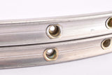 NOS Polished Mavic Monthlery Pro tubular rim Set in 28" with 36 holes from the 1970s - 1980s
