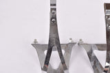 NOS Verma chromed steel toe clip set in size L