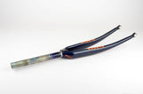 1" Aluminium Panto Faggin fork in darkblue/orange from the 1990s