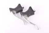 Shimano 105 #BL-1051 aero brake lever set with black hoods from the late 1986
