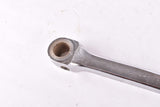 NOS ATB cottered chromed single speed steel crank set with 44 teeth in 170mm from the 1950s - 1960s
