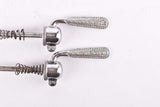 Campagnolo pre cpsc quick release set Record and Super Record, #1001/3 and #1006/8 front and rear Skewer from the 1950s - 1970s