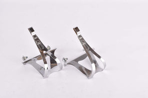 NOS Verma Riviera chromed steel toe clip set like Christophe #476