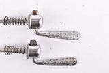 Campagnolo pre cpsc quick release set Record and Super Record, #1001/3 and #1006/8 front and rear Skewer from the 1950s - 1970s