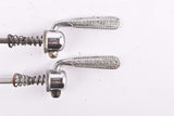 Campagnolo pre cpsc quick release set Record and Super Record, #1001/3 and #1006/8 front and rear Skewer from the 1950s - 1970s