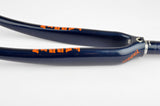 1" Aluminium Panto Faggin fork in darkblue/orange from the 1990s