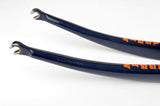 1" Aluminium Panto Faggin fork in darkblue/orange from the 1990s