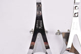 NOS Verma Riviera chromed steel toe clip set in size L from the 1950s - 1980s
