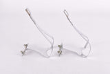 NOS Verma Riviera chromed steel toe clip set in size L from the 1950s - 1980s
