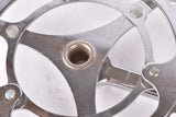 NOS Stronglight fluted three arm cottered chromed steel crank set with 52/42 teeth in 170mm from the 1960s / 1970s