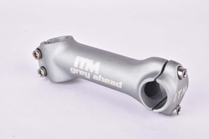 NOS ITM Grey Ahead Stem in size 120mm with 26.0mm bar clamp size from the 1990s