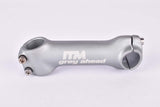 NOS ITM Grey Ahead Stem in size 120mm with 26.0mm bar clamp size from the 1990s