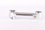 Tioga 1 1/8" Ahead Stem in size 130 mm with 25.4 mm bar clamp size in silver