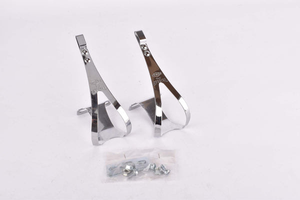 NOS REG Special #74 chromed steel toe clip set