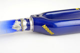 1" Aluminium Ahead Panto Faggin fork in darkblue/yellow from the 1990s