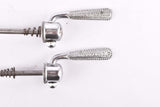 Campagnolo pre cpsc quick release set Record and Super Record, #1001/3 and #1006/8 front and rear Skewer from the 1950s - 1970s