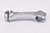 NOS ITM Grey Ahead Stem in size 120mm with 26.0mm bar clamp size from the 1990s