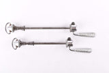 Campagnolo pre cpsc quick release set Record and Super Record, #1001/3 and #1006/8 front and rear Skewer from the 1950s - 1970s