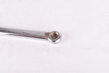 NOS Stronglight fluted three arm cottered chromed steel crank set with 52/42 teeth in 170mm from the 1960s / 1970s