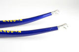 1" Aluminium Ahead Panto Faggin fork in darkblue/yellow from the 1990s