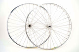 Wheelset with Mavic MA2 clincher rims and Campagnolo Triomphe #922/000 hubs from the 1980s