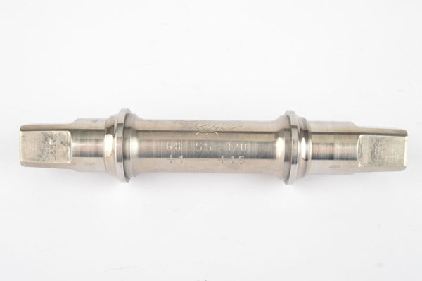 Campagnolo Super Record first Gen. #4031 Titanium Bottom Bracket Axle (68-SS-120) in 114mm from the 1970s - 80s