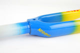 NEW 1" Aluminium Ahead Panto Faggin fork in blue/yellow/green from the 1990s NOS